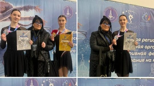 Юные климовские фигуристки триумфально выступили на соревнованиях в Астрахани