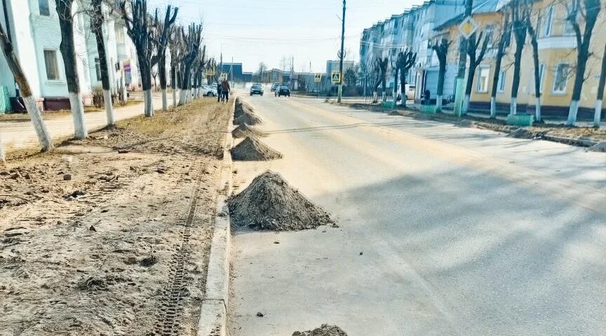 В Сельцо стартовали работы по благоустройству города