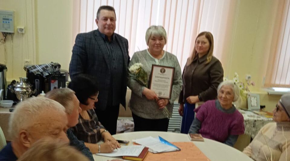 В Сельцо избрали председателя совета ветеранов