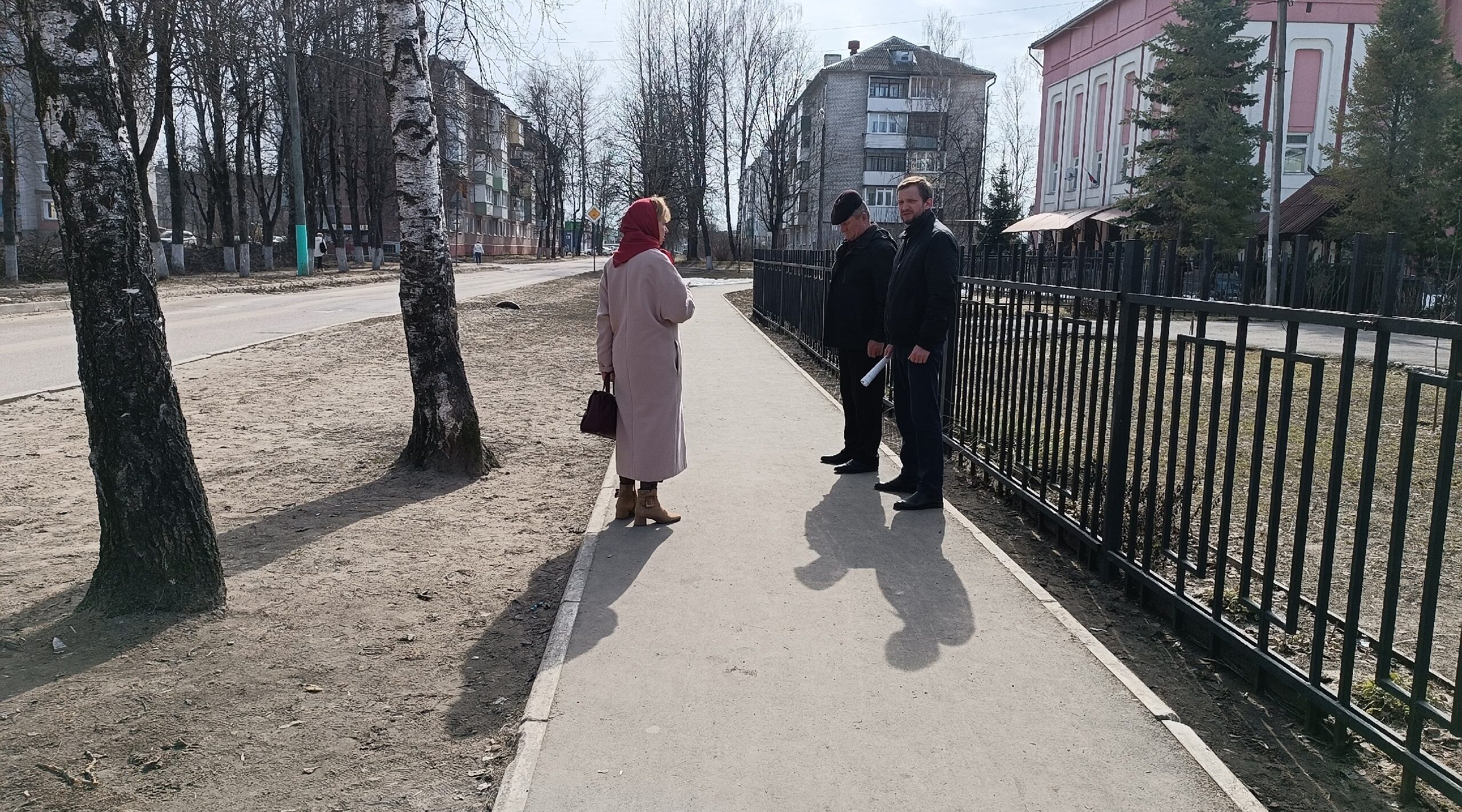 В Сельцо проверяется состояние дорог, которые находятся на гарантии