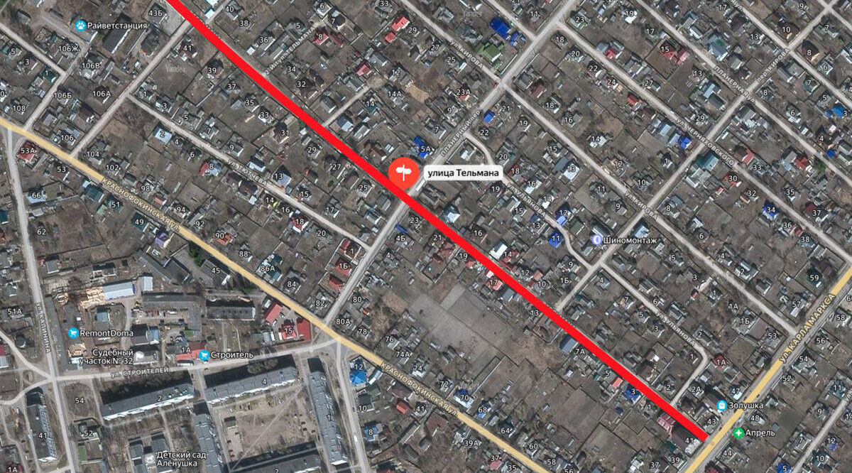 В брянской Жуковке капитально отремонтируют улицу Тельмана