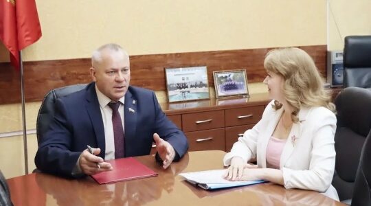 Состоялась рабочая встреча в Брянской областной Думе