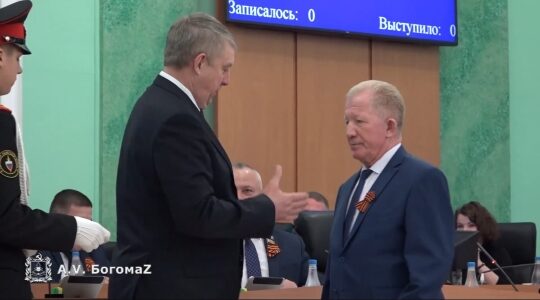 Памятные медали вручены ликвидаторам Чернобыльской аварии