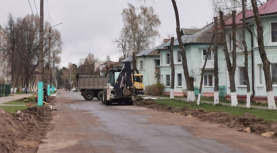В Сельцо обустраивается временная парковка для автотранспорта