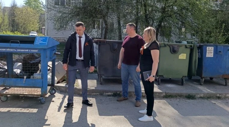 В Сельцо обсудили вопрос вывоза ТБО и благоустройство контейнерных площадок