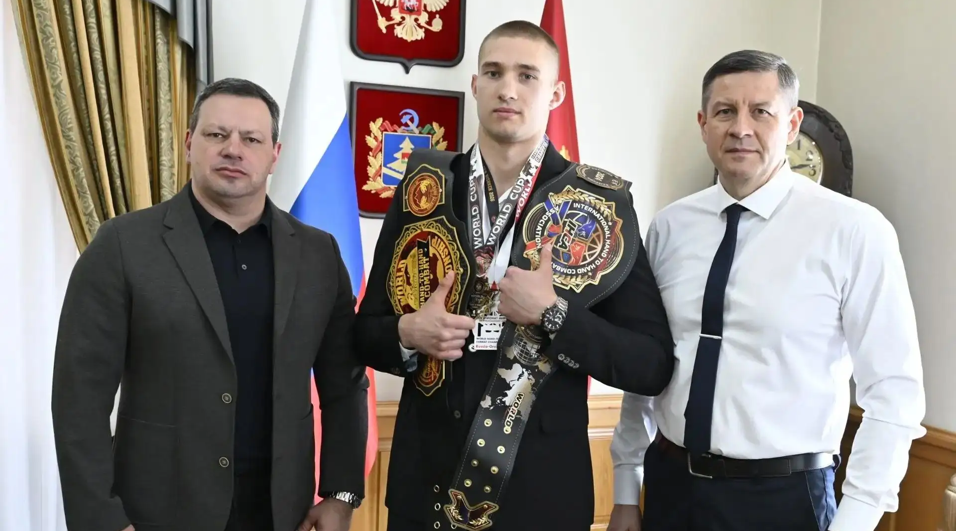 Брянский  спортсмен Александр Горохов одержал блистательную победу