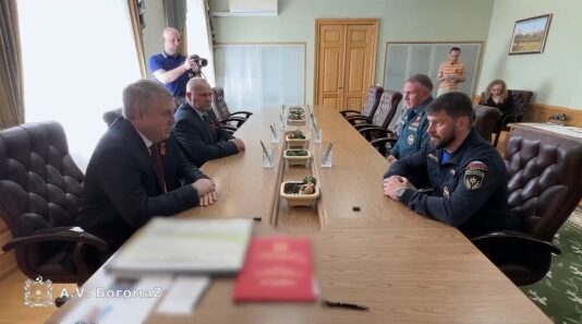 В Брянской области находится советник главы МЧС генерал-майор Даниил Мартынов