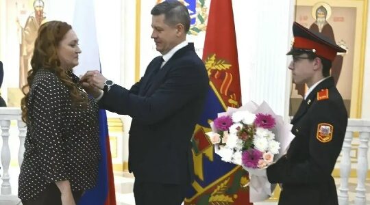 Главная медицинская сестра детской поликлиники № 2 Светлана Скоб удостоена высокой награды