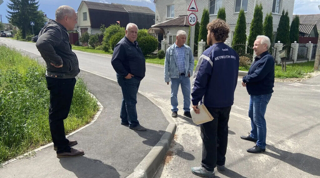 В Бежице завершается капремонт улиц Маяковского и Гончарова