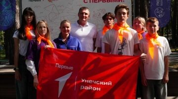 На базе оздоровительного лагеря «Искорка» прошел слет Движения Первых
