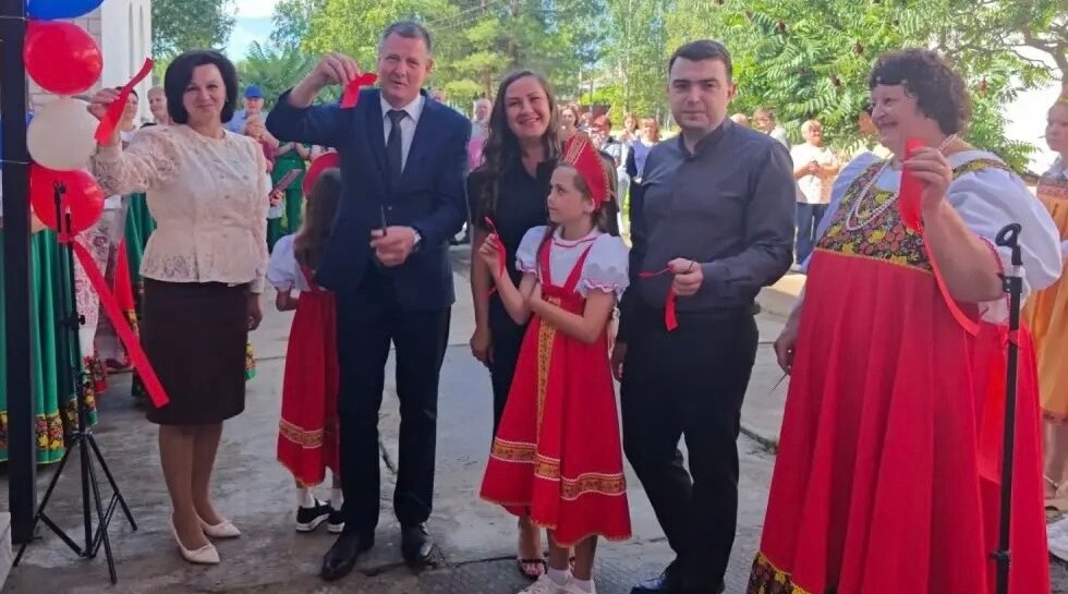 В посёлке Мирный Клетнянского района открыли обновлённый сельский дом культуры