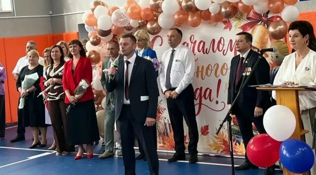 1 сентября в сельцовской школе №5 открыли спортзал