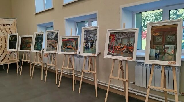 В Брянске открыта выставка студенческого пленэра