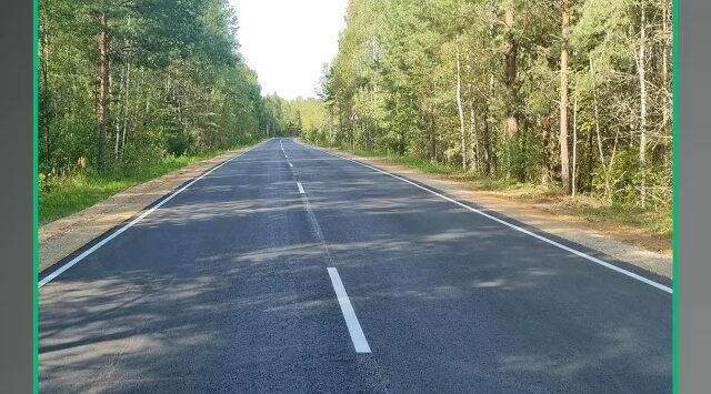 В Рогнединском районе на Брянщине отремонтирован участок автодороги