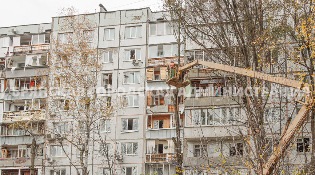 Город помогает людям, пострадавшим от удара БПЛА